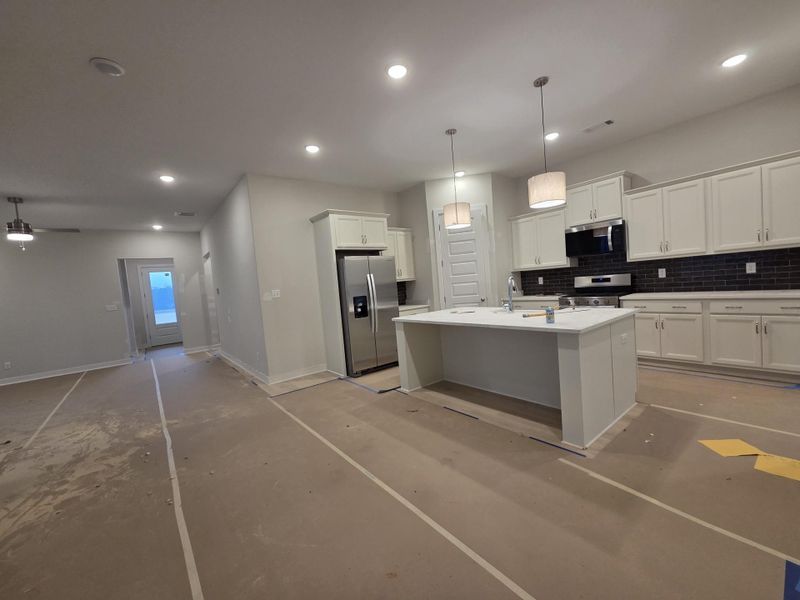 In-progress construction of a new home in Twin Oaks, Oakland, TN (Image 18).