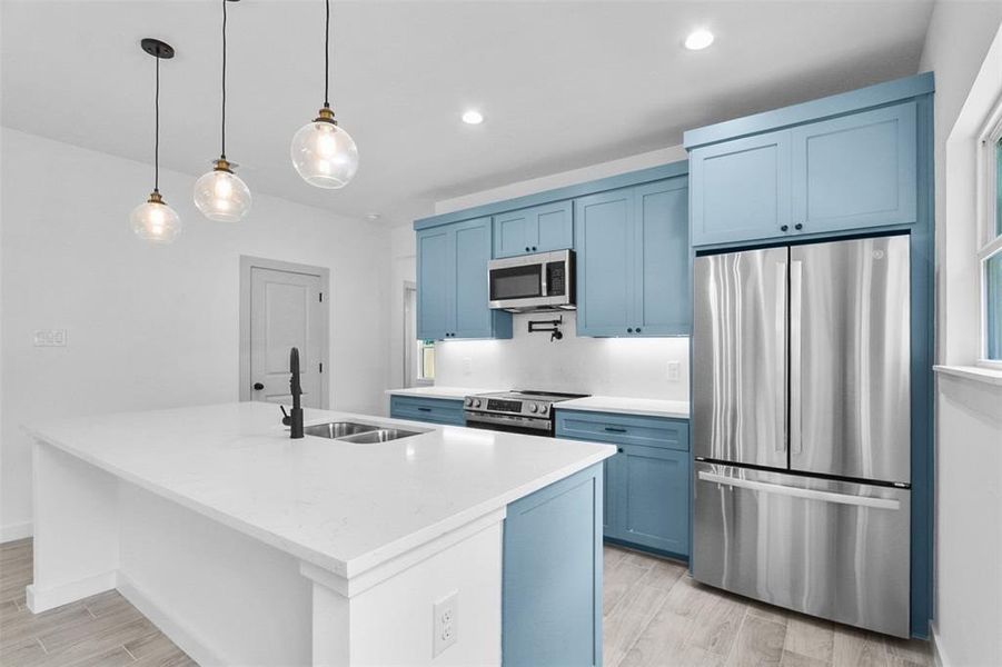 Furnished interior view inside a new home in , Mabank (Image 4). Furnished interior view inside a new home in , Mabank (Image 4).