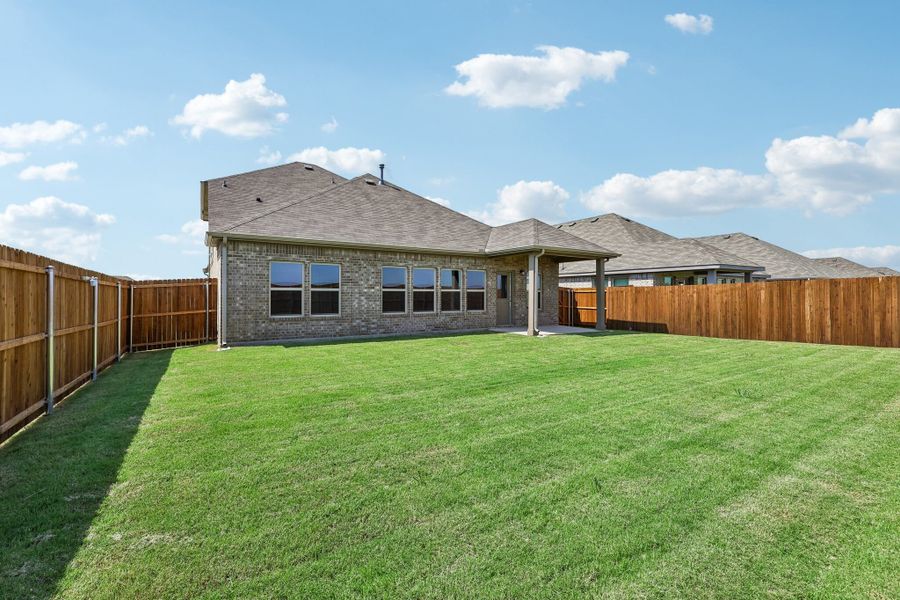 Covered patio