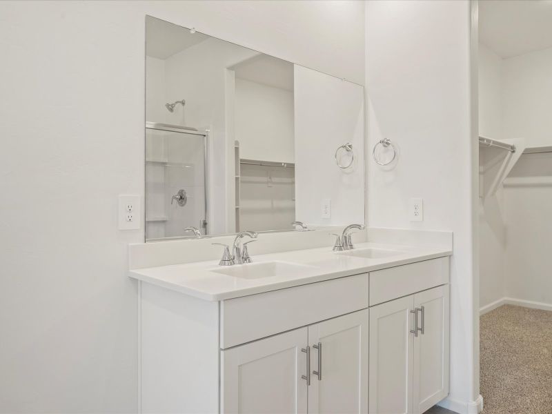 Furnished interior view inside a new home in Las Patrias at Star Valley Phase III - Premier Series, Tucson (Image 6).