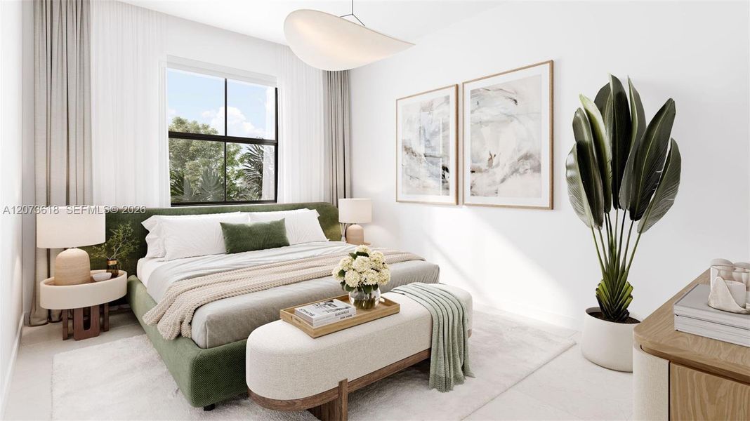Furnished interior view inside a new home in , Homestead (Image 5).
