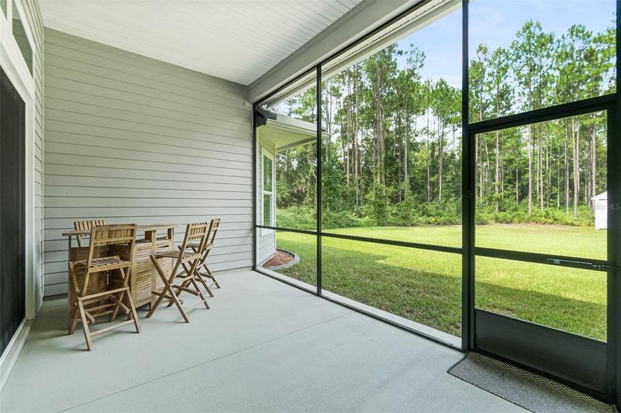 Exterior details and patio area of a home in , St. Augustine (Image 4). Exterior details and patio area of a home in , St. Augustine (Image 4).