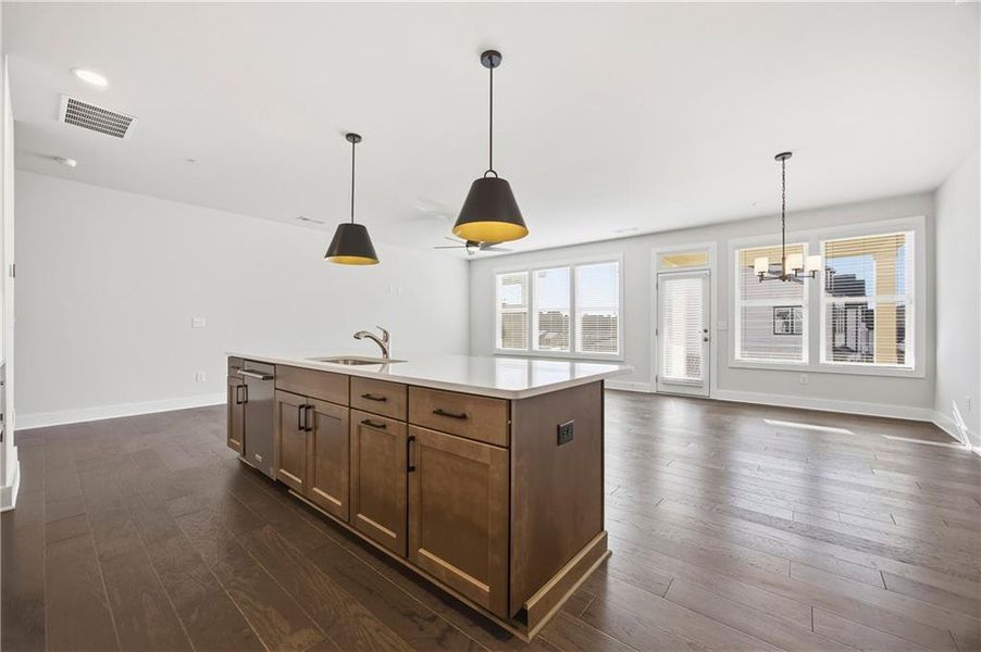 Furnished interior view inside a new home in , Cumming (Image 13). Furnished interior view inside a new home in , Cumming (Image 13).