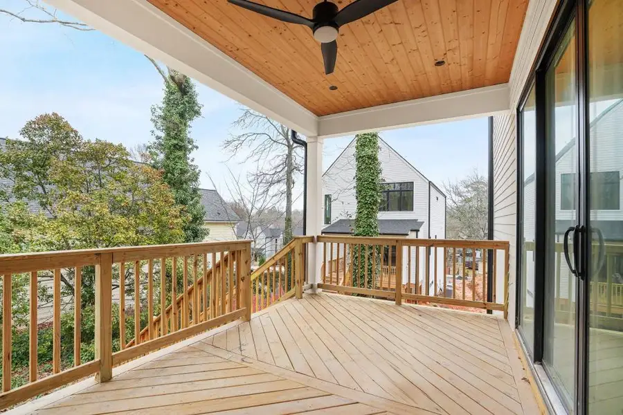Exterior details and patio area of a home in , Atlanta (Image 3).