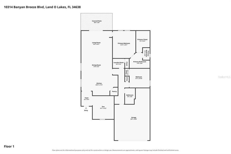2D floor plan layout of this home in Angeline Active Adult, Land O' Lakes, FL (Image 5). 2D floor plan layout of this home in Angeline Active Adult, Land O' Lakes, FL (Image 5).
