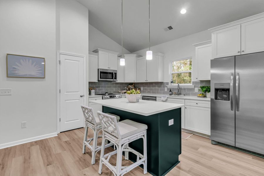 Furnished interior view inside a new home in , Summerville (Image 11).