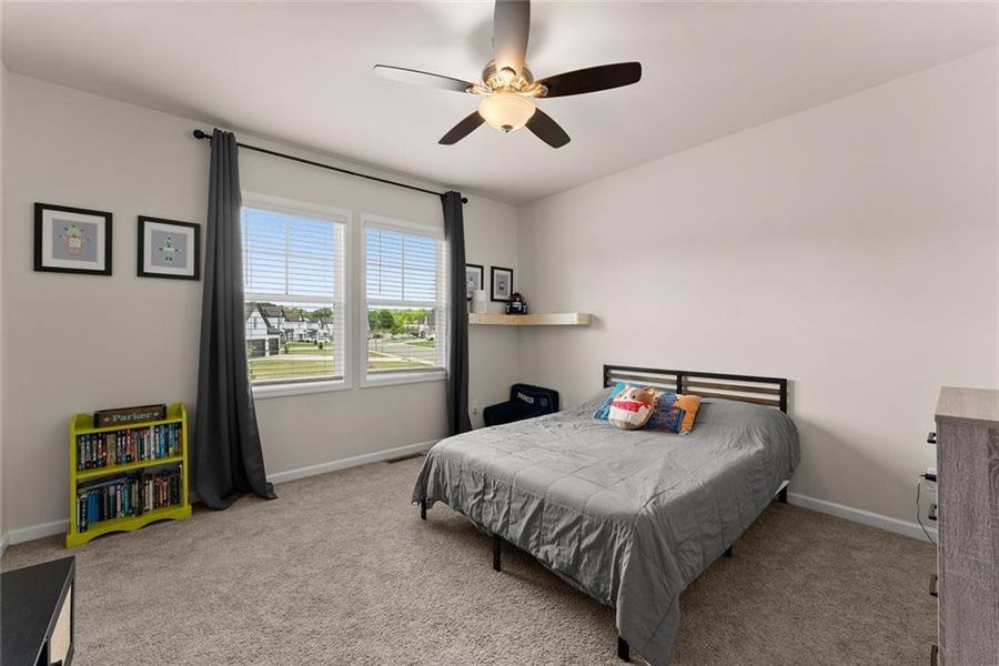 Furnished interior view inside a new home in , Dacula (Image 19).