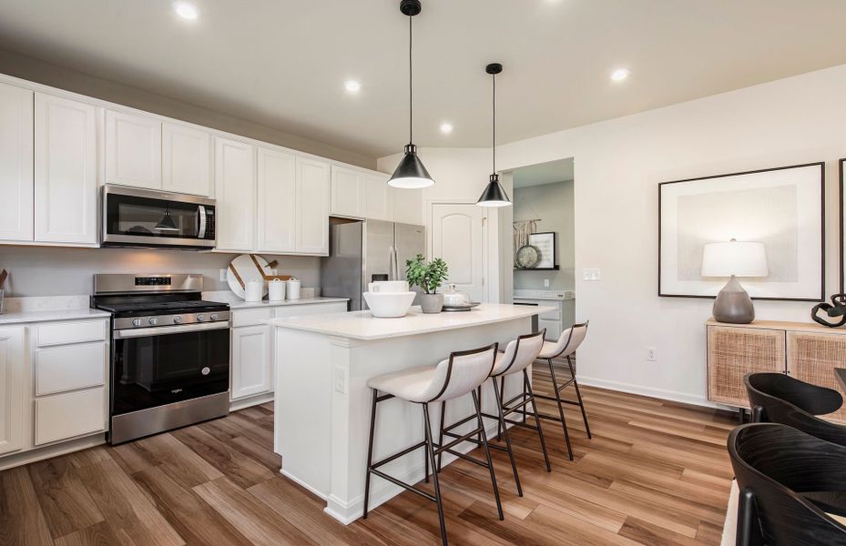 Furnished interior view inside a new home in Forest Creek, Waxhaw (Image 9). Furnished interior view inside a new home in Forest Creek, Waxhaw (Image 9).
