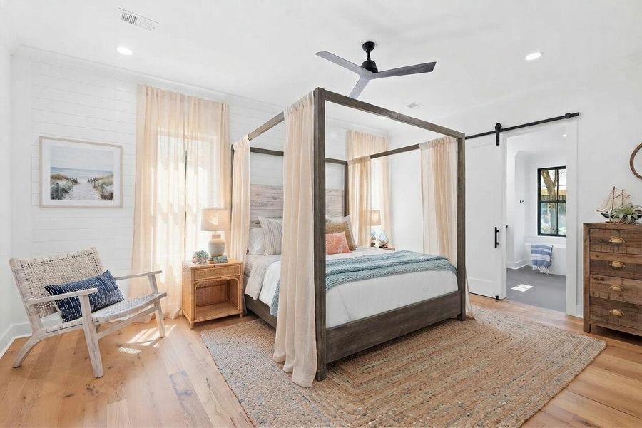 Furnished interior view inside a new home in , Seabrook (Image 6).