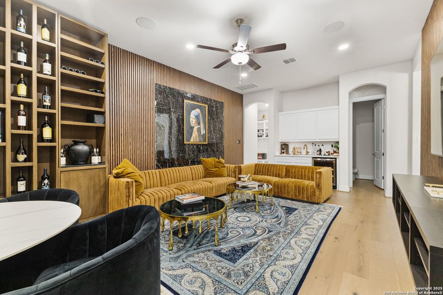 Furnished interior view inside a new home in , San Antonio (Image 27).