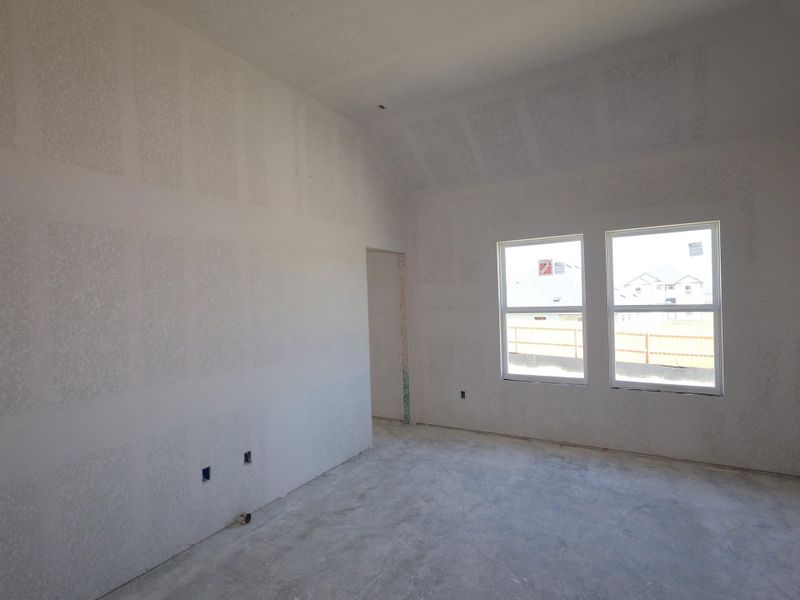 In-progress construction of a new home in Cascades at Onion Creek, Austin, TX (Image 3).