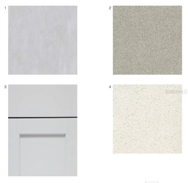 Sample of building materials used in homes in Firethorn, Parrish (Image 20).