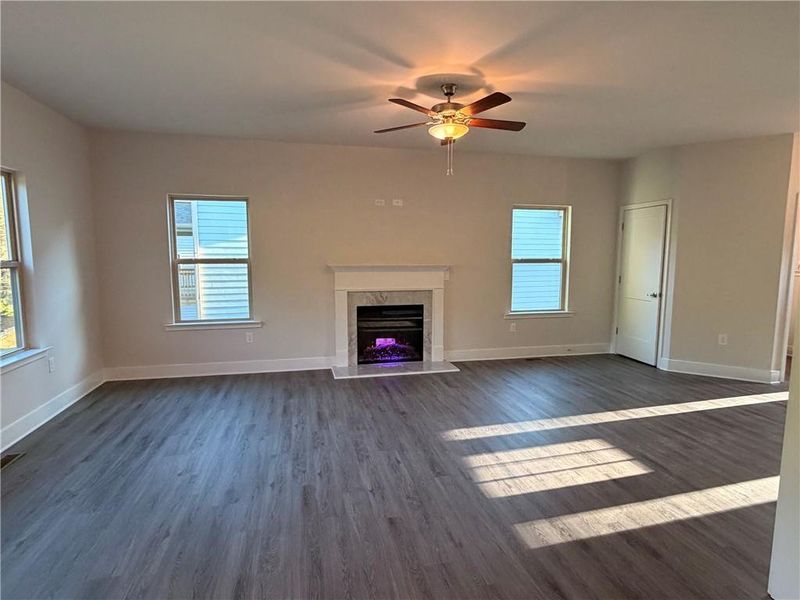 Spacious, unfurnished interior of a new home in Magnolia Villas, Cornelia (Image 16).