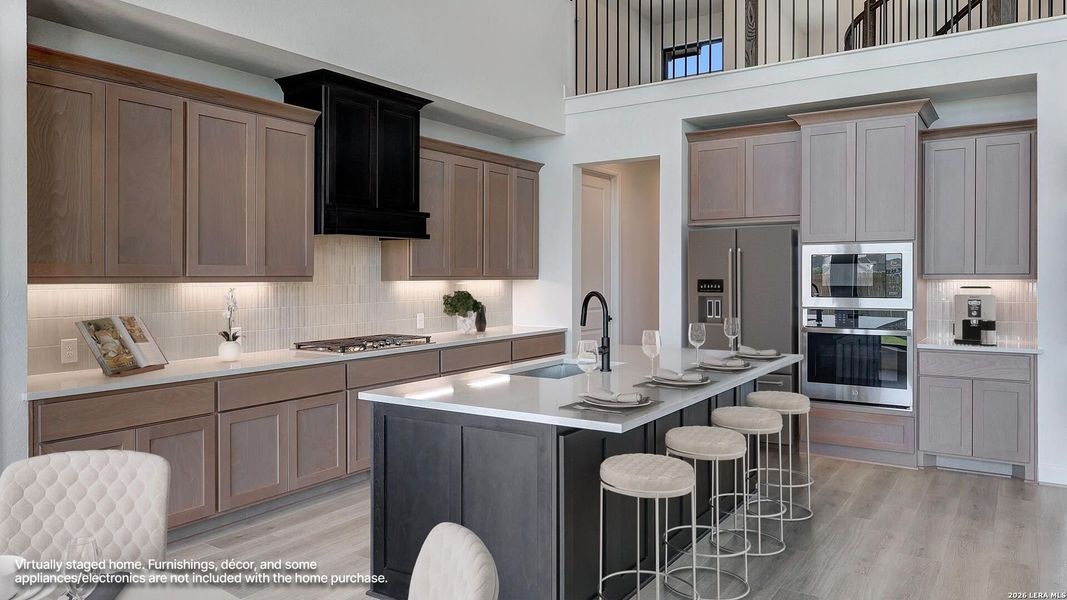 Furnished interior view inside a new home in Haby Hill, San Antonio (Image 10).