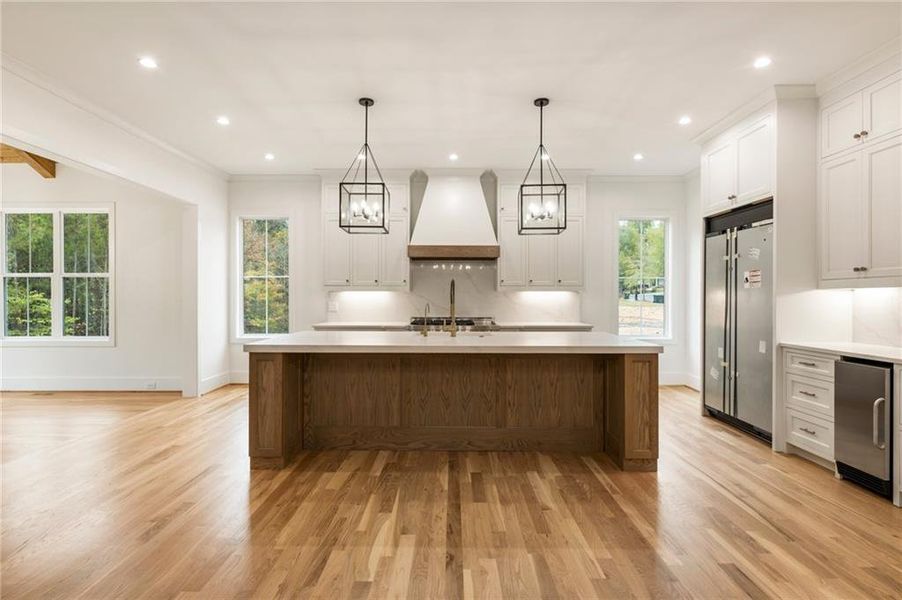 Furnished interior view inside a new home in , Acworth (Image 8).