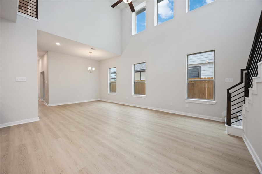 Spacious, unfurnished interior of a new home in Granger Pines, Conroe (Image 24). Spacious, unfurnished interior of a new home in Granger Pines, Conroe (Image 24).