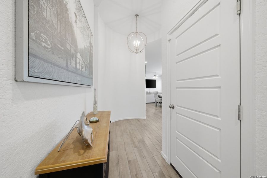 Furnished interior view inside a new home in Ladera, San Antonio (Image 17).