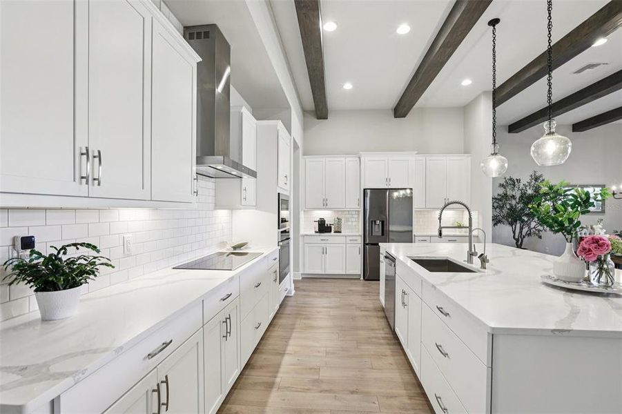 Furnished interior view inside a new home in , San Antonio (Image 69).