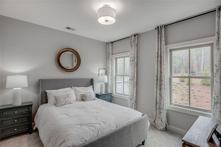 Furnished interior view inside a new home in , Suwanee (Image 35).