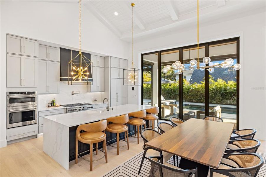 Furnished interior view inside a new home in , Sarasota (Image 58).