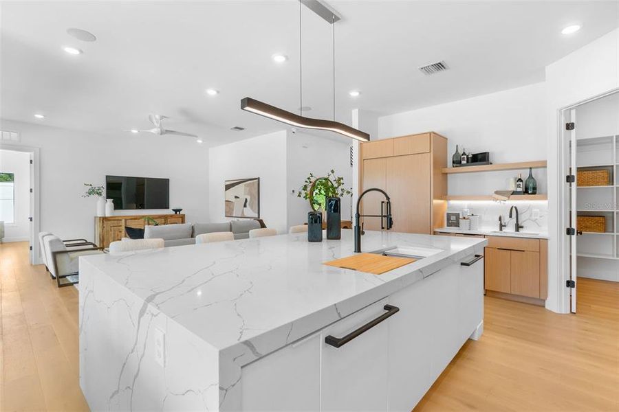 Furnished interior view inside a new home in , Sarasota (Image 15).