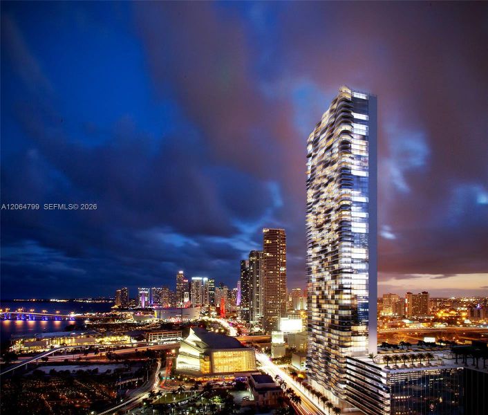Condo located in Miami, FL showcasing its design and architecture (Image 24). Condo located in Miami, FL showcasing its design and architecture (Image 24).