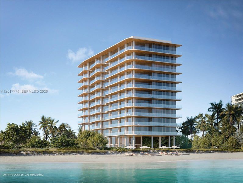 Condo located in Surfside, FL showcasing its design and architecture (Image 3).
