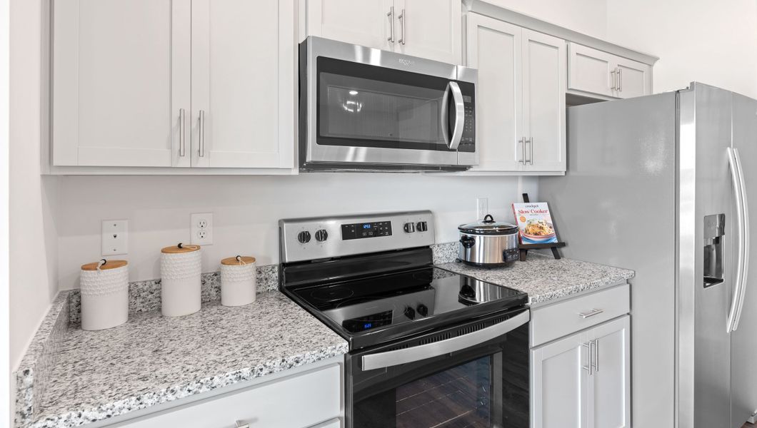 Furnished interior view inside a new home in Tanglewood Townes, Greenville (Image 11).