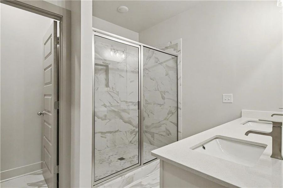 Furnished interior view inside a new home in , Norcross (Image 8). Furnished interior view inside a new home in , Norcross (Image 8).