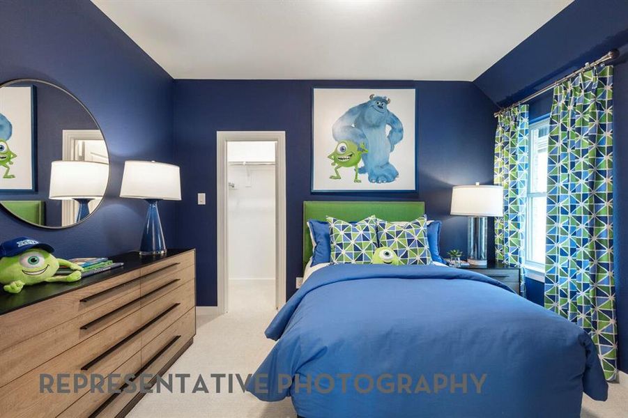Furnished interior view inside a new home in Goodland, Midlothian (Image 35).