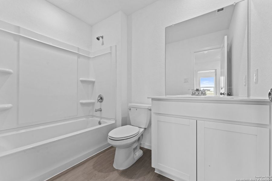 Furnished interior view inside a new home in Voss Farms: Watermill Collection, New Braunfels (Image 9).