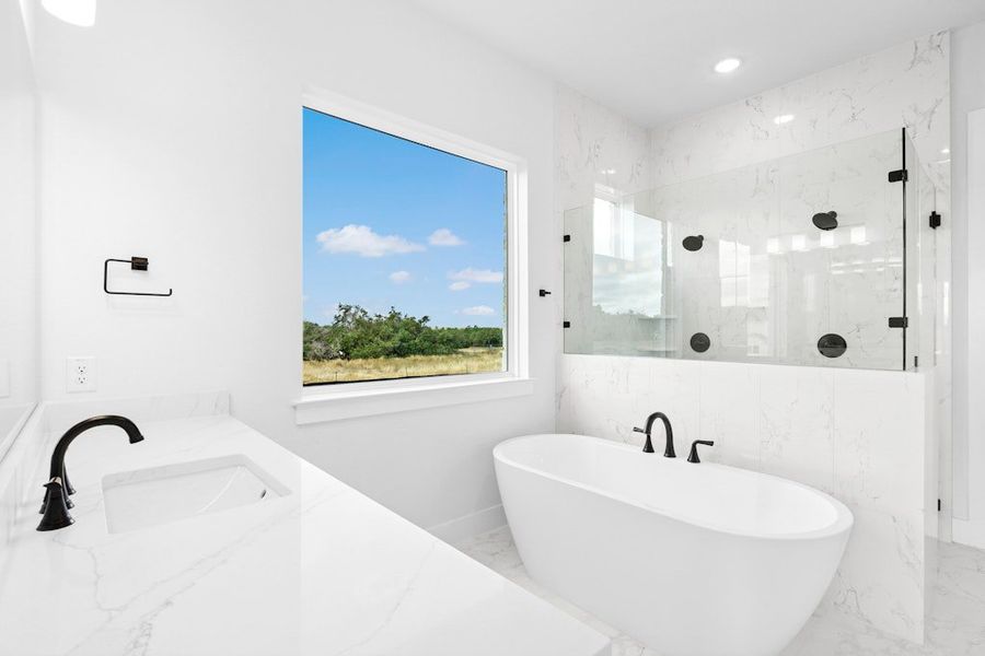 Furnished interior view inside a new home in Leander Estates, Leander (Image 9). Furnished interior view inside a new home in Leander Estates, Leander (Image 9).