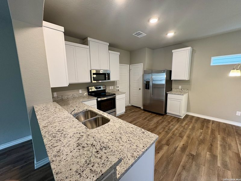 Furnished interior view inside a new home in , San Antonio (Image 3).