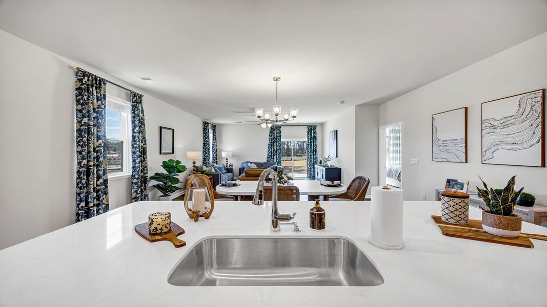 Furnished interior view inside a new home in Leatherstone, Blythewood (Image 8).