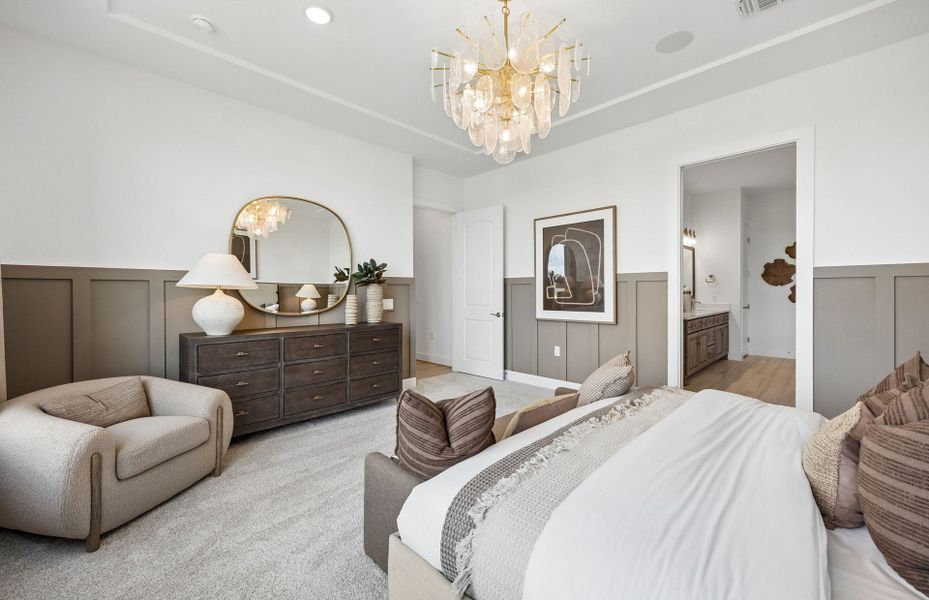 Representative furnished interior of a home built from the Stellar by Del Webb in Del Webb Sugar Land at Ryehill, Rosenberg (Image 8).