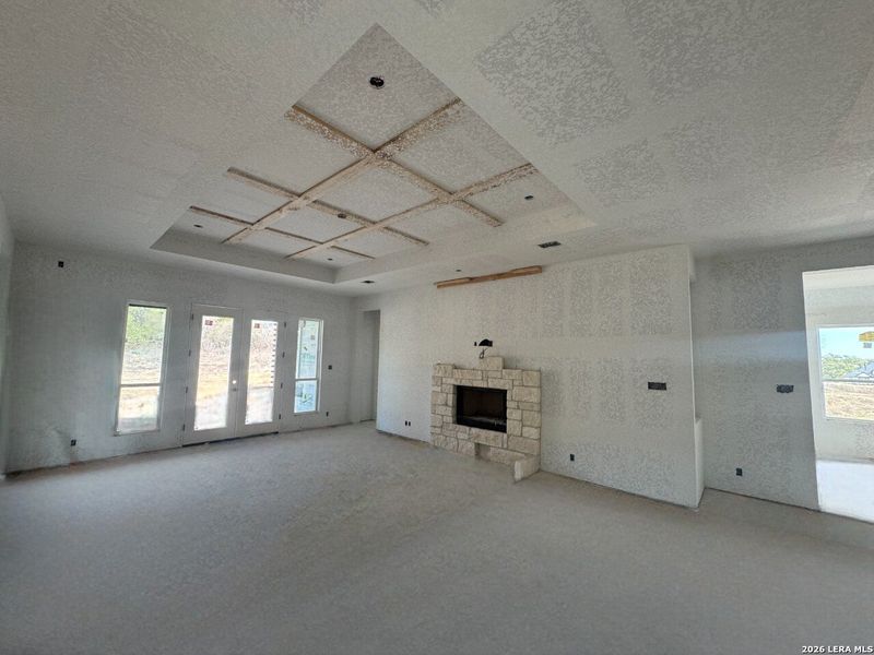 In-progress construction of a new home in Waldsanger, New Braunfels, TX (Image 26).