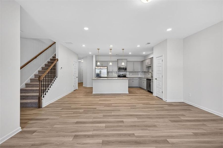 Spacious, unfurnished interior of a new home in Jameson Towns, Temple (Image 15).