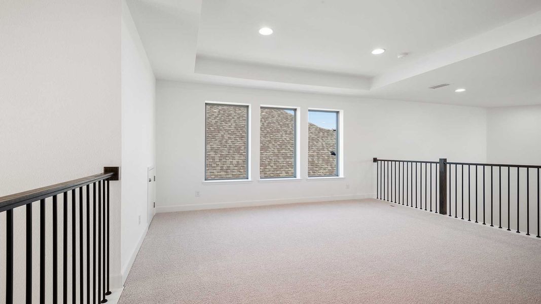 Spacious, unfurnished interior of a new home in Devonshire, Forney (Image 24). Spacious, unfurnished interior of a new home in Devonshire, Forney (Image 24).