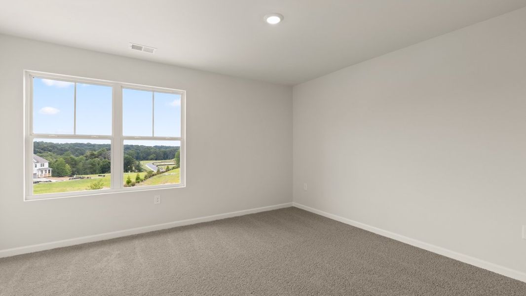 Representative unfurnished interior of a home built from the Halton by D.R. Horton in Liberty Crossing, Braselton (Image 30).