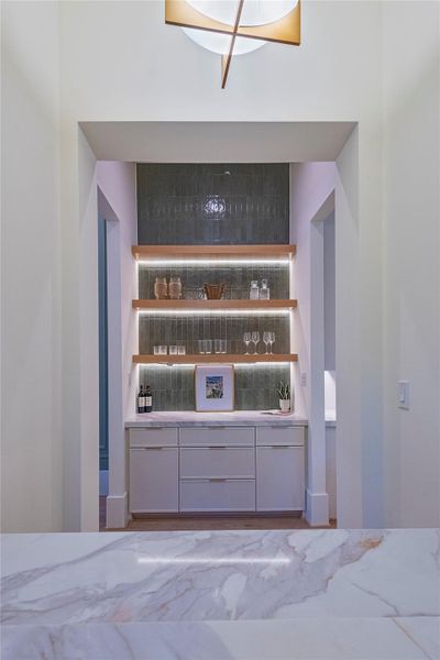 Furnished interior view inside a new home in , Houston (Image 8).