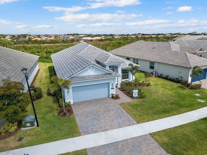 Drone Elevation | 12507 SW Sunrise Lake Terrace