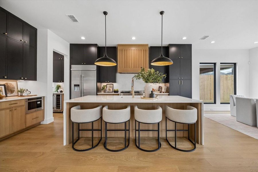 Furnished interior view inside a new home in , Houston (Image 7).