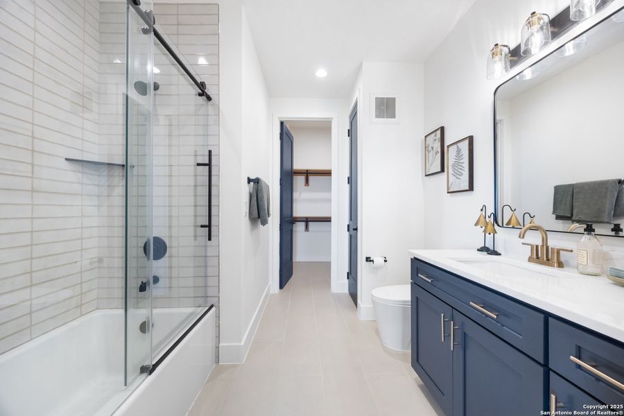 Furnished interior view inside a new home in , San Antonio (Image 10). Furnished interior view inside a new home in , San Antonio (Image 10).