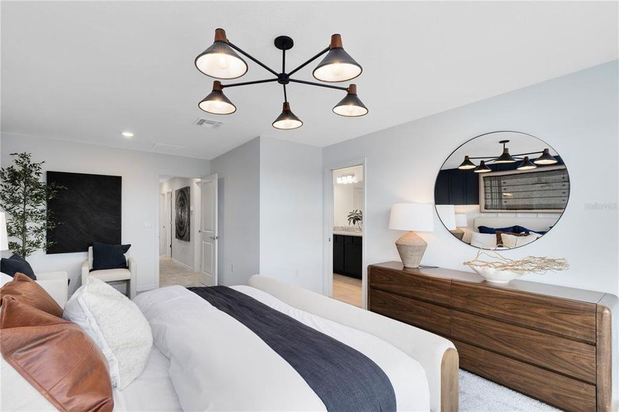 Furnished interior view inside a new home in EverBe, Orlando (Image 34). Furnished interior view inside a new home in EverBe, Orlando (Image 34).