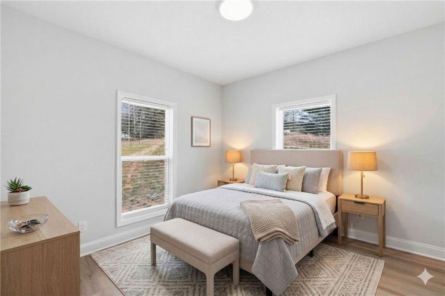 Furnished interior view inside a new home in , Blairsville (Image 6). Furnished interior view inside a new home in , Blairsville (Image 6).