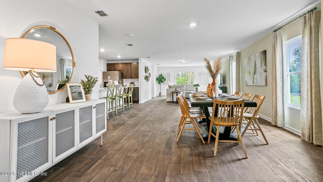 Furnished interior view inside a new home in Sawmill Branch Express, Palm Coast (Image 44). Furnished interior view inside a new home in Sawmill Branch Express, Palm Coast (Image 44).