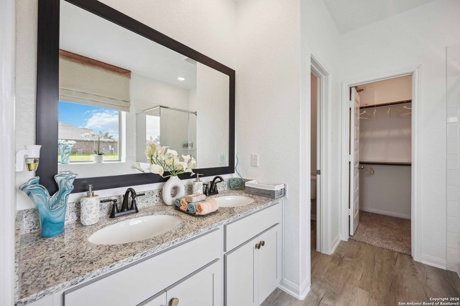 Furnished interior view inside a new home in Hickory Ridge, Elmendorf (Image 21).
