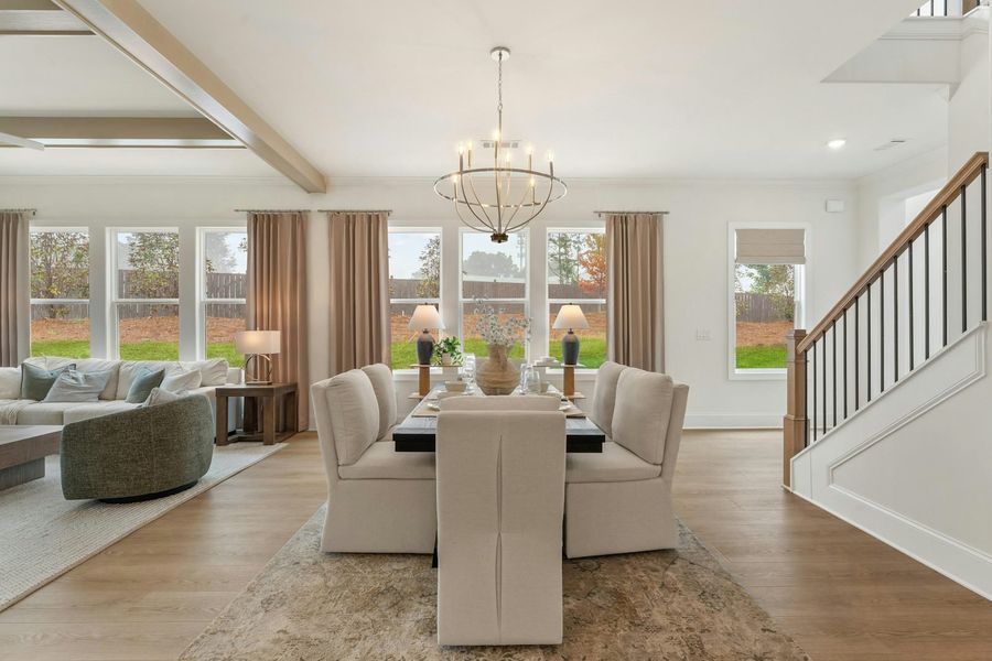 Representative furnished interior of a home built from the The Sterling by Windsong Properties in Legacy Downs, Canton (Image 35). Representative furnished interior of a home built from the The Sterling by Windsong Properties in Legacy Downs, Canton (Image 35).