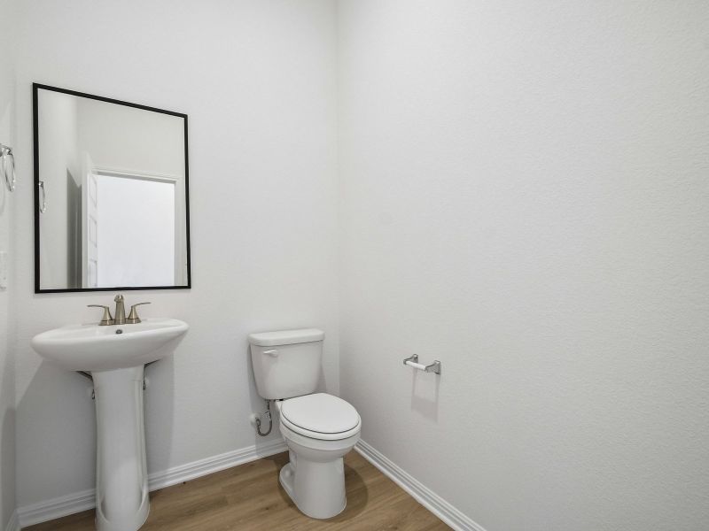 Furnished interior view inside a new home in Opal Meadows, Kyle (Image 4).