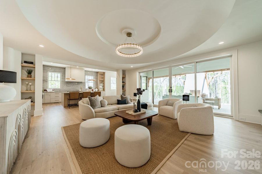 Furnished interior view inside a new home in , Denver (Image 5).